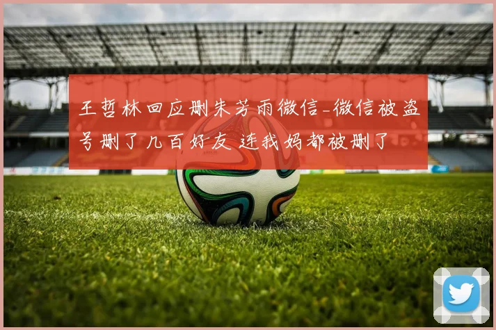 王哲林回应删朱芳雨微信_微信被盗号删了几百好友 连我妈都被删了